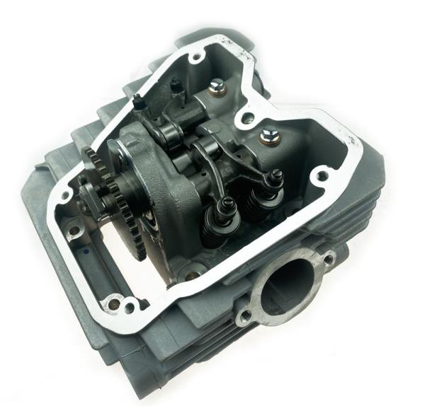 ГБЦ (головка) в сборе 172FMM-3A  (CB250-F), CB250R, PR-5 (4 клапана) Zongshen